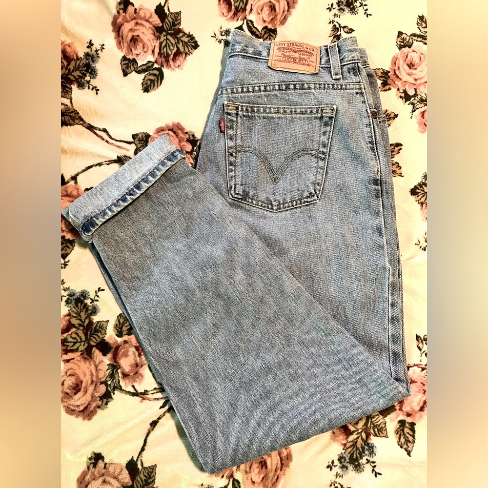 Vtg Levi’s 550 Relaxed Tapered size 12